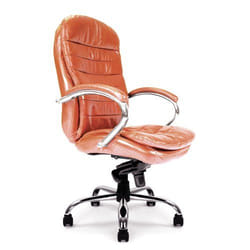 NAUTILUS Designs Santiago High Back Italian Leather Faced Synchronous