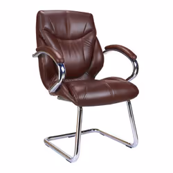 NAUTILUS Designs Sandown High Back Luxurious Leather Faced Synchronous