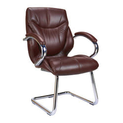 NAUTILUS Designs Sandown High Back Luxurious Leather Faced Synchronous