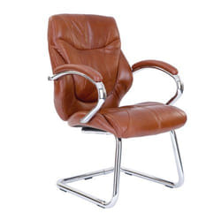 NAUTILUS Designs Sandown High Back Luxurious Leather Faced Synchronous