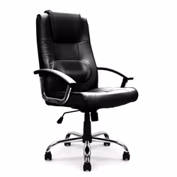 NAUTILUS Designs Westminster High Back Leather Faced Executive Office