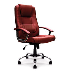 NAUTILUS Designs Westminster High Back Leather Faced Executive Office