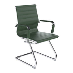 NAUTILUS Designs Aura Contemporary Medium Back Bonded Leather Executiv
