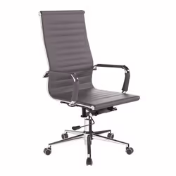 NAUTILUS Designs Aura Contemporary High Back Bonded Leather Executive