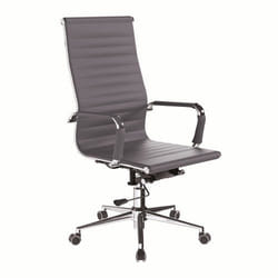 NAUTILUS Designs Aura Contemporary High Back Bonded Leather Executive