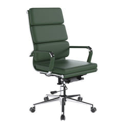 NAUTILUS Designs Avanti High Back Bonded Leather Executive Office Chai