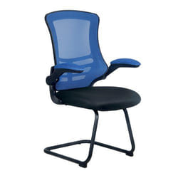 NAUTILUS Designs Luna Designer High Back Two Tone Mesh Cantilever Visi