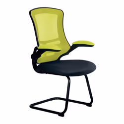 NAUTILUS Designs Luna Designer High Back Two Tone Mesh Cantilever Visi