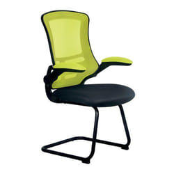 NAUTILUS Designs Luna Designer High Back Two Tone Mesh Cantilever Visi