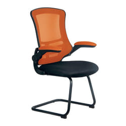 NAUTILUS Designs Luna Designer High Back Two Tone Mesh Cantilever Visi