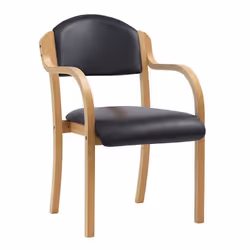 NAUTILUS Designs Tahara Stackable Conference/Visitor Chair With Arms B