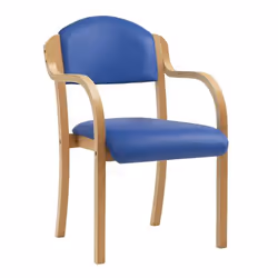 NAUTILUS Designs Tahara Stackable Conference/Visitor Chair With Arms B