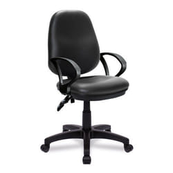 NAUTILUS Designs Java 200 Medium Back Twin Lever Vinyl Operator Office