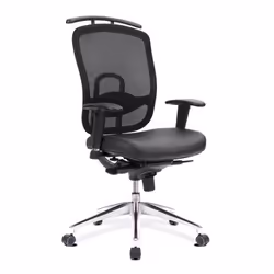 NAUTILUS Designs Freedom High Back Mesh Executive Office Chair With Co