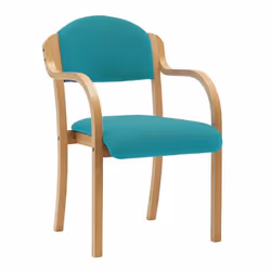 NAUTILUS Designs Tahara Stackable Conference/Visitor Chair With Arms A