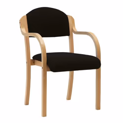 NAUTILUS Designs Tahara Stackable Conference/Visitor Chair With Arms B