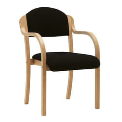 NAUTILUS Designs Tahara Stackable Conference/Visitor Chair With Arms B
