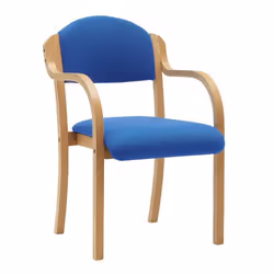 NAUTILUS Designs Tahara Stackable Conference/Visitor Chair With Arms B