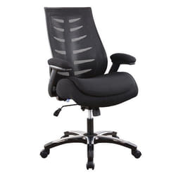 NAUTILUS Designs Celeste Medium Back Mesh Office Chair With Adjustable