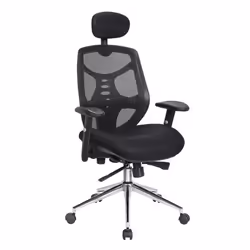 NAUTILUS Designs Polaris High Back Mesh Synchronous Executive Office C