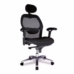 NAUTILUS Designs Hermes High Back Mesh Synchronous Executive Office Ch