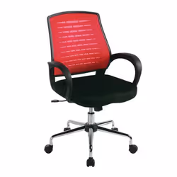 NAUTILUS Designs Carousel Medium Mesh Back Task Operator Office Chair