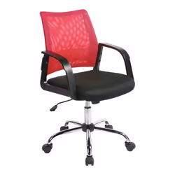 NAUTILUS Designs Calypso Medium Mesh Back Task Operator Office Chair W