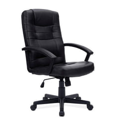 NAUTILUS Designs Darwin High Back Leather Effect Executive Office Chai