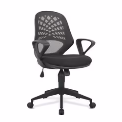 NAUTILUS Designs Lattice Medium Mesh Back Task Operator Office Chair W