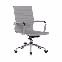 NAUTILUS Designs Aura Contemporary Medium Back Fabric Executive Office
