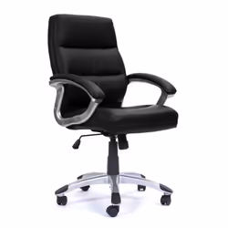 NAUTILUS Designs Greenwich High Back Leather Effect Executive Office C