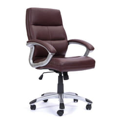 NAUTILUS Designs Greenwich High Back Leather Effect Executive Office C