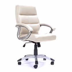 NAUTILUS Designs Greenwich High Back Leather Effect Executive Office C