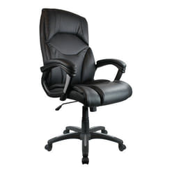 NAUTILUS Designs Wellington High Back Leather Effect Luxuriously Padde