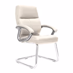 NAUTILUS Designs Greenwich High Back Leather Effect Executive Visitor