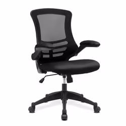 NAUTILUS Designs Luna Designer High Back Mesh Black Task Operator Offi
