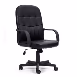 NAUTILUS Designs Orion High Back Bonded Leather Executive Office Chair