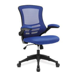 NAUTILUS Designs Luna Designer High Back Mesh Blue Task Operator Offic