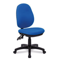 NAUTILUS Designs Java 200 Medium Back Twin Lever Fabric Operator Offic
