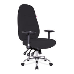NAUTILUS Designs Babylon High Back Fabric 24 Hour Synchronous Task Ope