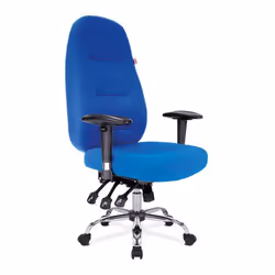 NAUTILUS Designs Babylon High Back Fabric 24 Hour Synchronous Task Ope
