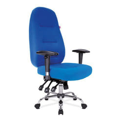 NAUTILUS Designs Babylon High Back Fabric 24 Hour Synchronous Task Ope