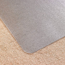 Floortex Cleartex Phthalate Free Vinyl Office Chair Mat Floor Protecto