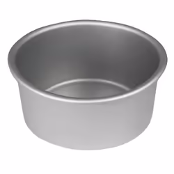 PME Round Cake Pan, Cake pan, Round, Flat surface, Grey, Aluminium, 152 mm