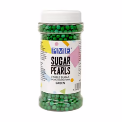 PME SPG941, Edible sprinkle, Green, Universal, Sugar, Circle, Sugar, Starch (WHEAT/corn), Glucose Syrup,Colours: (Tartrazine– ...