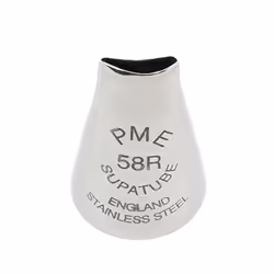 PME ST58R, Pastry decorating nozzle, Pastry decorating bag, Stainless steel, Stainless steel, 66 mm, 15 mm
