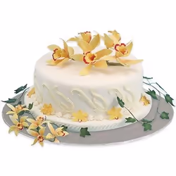PME CCR819 cake serving mat Silver Round