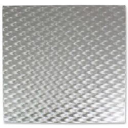 PME CBS858 cake serving mat Silver Square