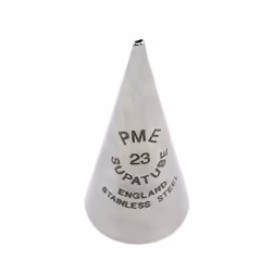 PME ST23, Pastry decorating nozzle, Pastry decorating bag, Stainless steel, Stainless steel, 66 mm, 15 mm