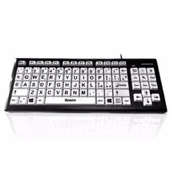 Accuratus Monster 2 keyboard Universal USB QWERTY Italian Black, White